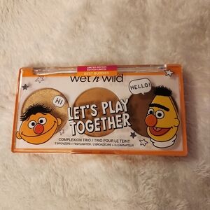 wet n wild Let's Play Together Complexion Trio - Gold, Bronze, Brown